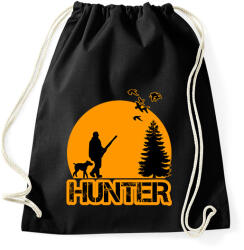 printfashion Hunter - Sportzsák, Tornazsák - Fekete (5992659)