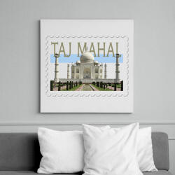 printfashion Taj Mahal - Vászonkép - Fehér (7424999)