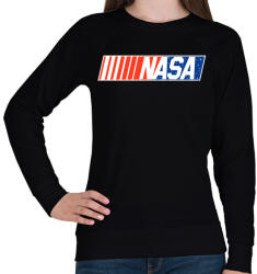 printfashion NASA project - Női pulóver - Fekete (5141564)