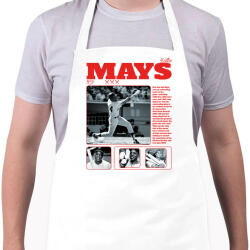 printfashion Willie Mays - baseball - Kötény - Fehér (15817149)