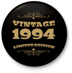 printfashion 1994 - Kitűző, hűtőmágnes - Fekete (4098015)