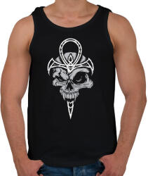 printfashion Ankh - Férfi atléta - Fekete (2811022)
