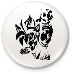 printfashion Dragon Ball - Kitűző, hűtőmágnes - Fehér (14995467)