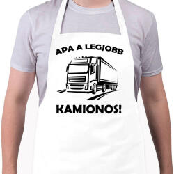 printfashion Kamion - Kötény - Fehér (5032724)
