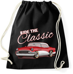 printfashion Classic car - Sportzsák, Tornazsák - Fekete (4236923)