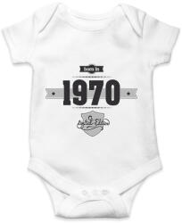 printfashion born-in-1970-(dark&lightgrey) - Baba Body - Fehér (1329683)