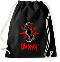 printfashion slipknot2 - Sportzsák, Tornazsák - Fekete (15938600)