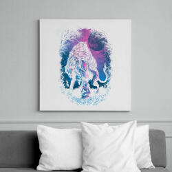 printfashion Bújócska - Vászonkép - Fehér (6620445)