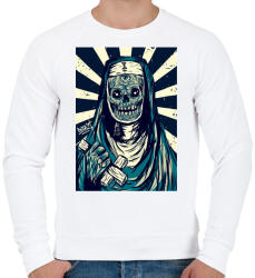 printfashion BeastDesign - Férfi pulóver - Fehér (816869)