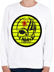printfashion Koponya crew - Gyerek pulóver - Fehér (1870274)