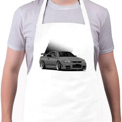 printfashion skyline - Kötény - Fehér (14669621)