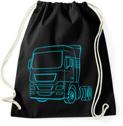 printfashion Kamion - Sportzsák, Tornazsák - Fekete (4377477)