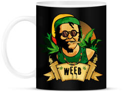 printfashion Weed - Bögre - Fekete (15783373)