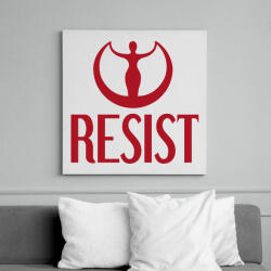 printfashion Resist - The Handmaid's Tale - Vászonkép - Fehér (6635521)