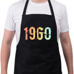 printfashion 1960 - Kötény - Fekete (11818491)