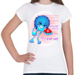 printfashion Csajozós póló - Női póló - Fehér (11816862)