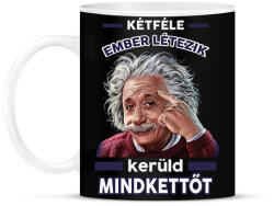 printfashion Kerüld mindkettőt! - Bögre - Fekete (14824191)