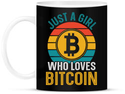printfashion BITCOIN 4 EVER 9 - Bögre - Fekete (6003898)