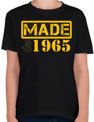 printfashion 1965 - Gyerek póló - Fekete (12788277)