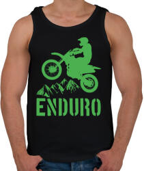 printfashion Enduro - Férfi atléta - Fekete (4251926)