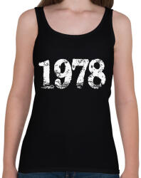 printfashion 1978 - Női atléta - Fekete (6195376)