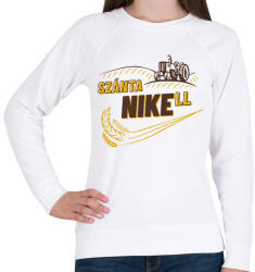 printfashion SzántaNIKEll - Női pulóver - Fehér (14099320)