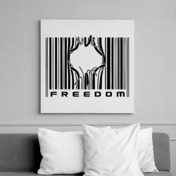 printfashion Freedom - Vászonkép - Fehér (12578704)