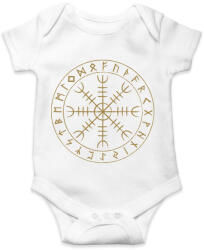 printfashion Futhark & Aegishjalmur - Baba Body - Fehér (1330576)