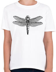 printfashion Szitakötő - Gyerek póló - Fehér (9411352)