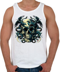 printfashion Koponya - Férfi atléta - Fehér (15168174)