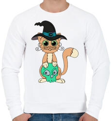 printfashion Macsek - Férfi pulóver - Fehér (7123365)