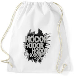printfashion HODOR - Sportzsák, Tornazsák - Fehér (905324)