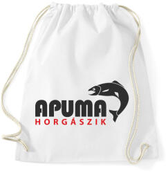 printfashion aPUMA horgászik - Sportzsák, Tornazsák - Fehér (6281862)