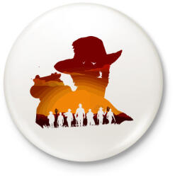 printfashion Read Dead Redemption - Kitűző, hűtőmágnes - Fehér (3081366)