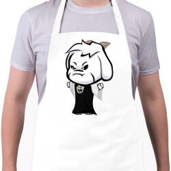 printfashion Asriel Dreemurr - Kötény - Fehér (4902204)