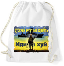 printfashion Orosz hadihajó menj a F. . . ba - Sportzsák, Tornazsák - Fehér (6982290)