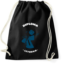 printfashion DIPLOMA LETUDVA - Sportzsák, Tornazsák - Fekete (10269411)