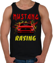 printfashion MUSTANG RACING 2 - Férfi atléta - Fekete (14090253)