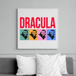 printfashion Dracula - Vászonkép - Fehér (6628446)