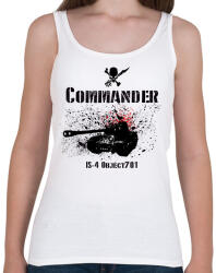 printfashion commander is-4 - Női atléta - Fehér (1769778)