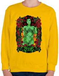 printfashion Méreg - Gyerek pulóver - Sárga (191813)