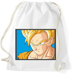 printfashion Dragon ball karakterek2 - Sportzsák, Tornazsák - Fehér (12590050)