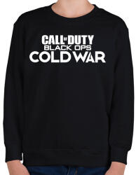 printfashion COD - Cold War - Gyerek pulóver - Fekete (2854573)