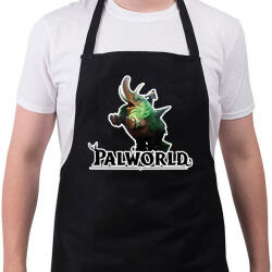 printfashion Mammorest - palworld - Kötény - Fekete (15739356)