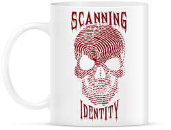 printfashion Identitás szkennelés. - Bögre - Fehér (788495)