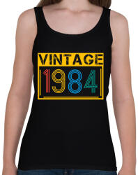 printfashion 1984 - Női atléta - Fekete (13131157)