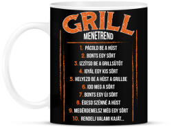 printfashion Grill menetrend - Bögre - Fekete (13688273)