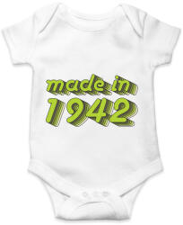 printfashion made-in-1942-green-grey - Baba Body - Fehér (1329740)