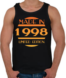 printfashion 1998 - Férfi atléta - Fekete (12783780)