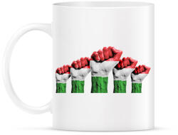 printfashion Magyar ököl - Bögre - Fehér (7353901)